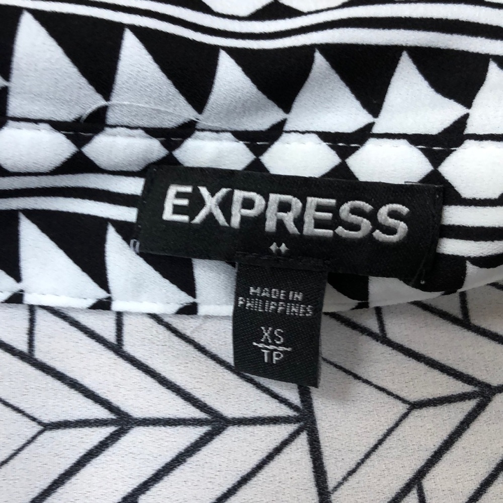 Express Button Down Blouse - Picture 2 of 6